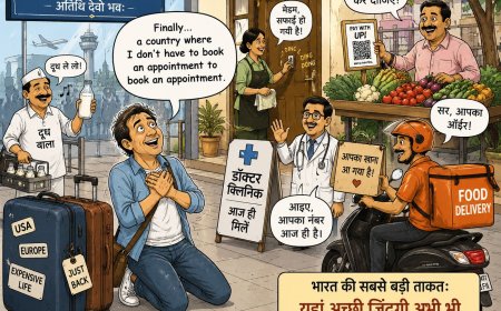 भारत की सबसे बड़ी ताकत: यहां अच्छी ज़िंदगी अभी भी आम आदमी की पहुंच में है