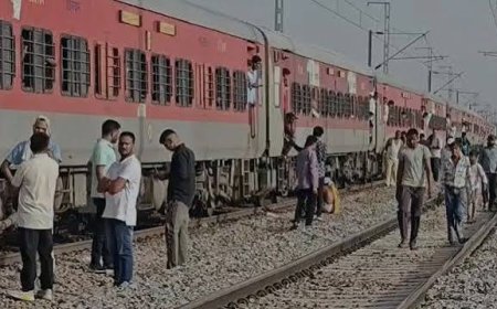 मुरैना में बड़ा हादसा, आग की अफवाह से भगदड़, दूसरी ट्रेन से कटकर 4 लोगों की मौत, इनमें तीन आगरा के