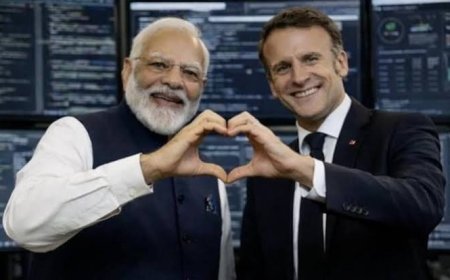 फ्रांसीसी राष्ट्रपति मैक्रों ने  शेयर किया पीएम मोदी का वीडियो, दिखी गजब केमेस्ट्री, बैकग्राउंड में बज रहा था धुरंधर का गाना- आरी-आरी