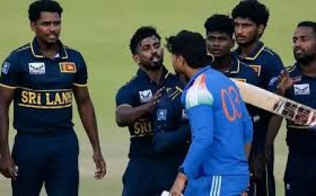 सुपर ओवर में हारा भारत ए, फिर श्रीलंका ए टीम से वैभव सूर्यवंशी की हुई भिड़ंत, अकेले हाथापाई करते दिखे