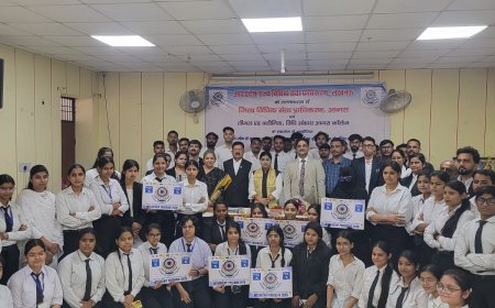 न्याय की पाठशाला से समाजसेवा तक का सफर शुरू, आगरा कॉलेज में ग्रीष्मकालीन विधि इंटर्नशिप कार्यक्रम का शुभारंभ
