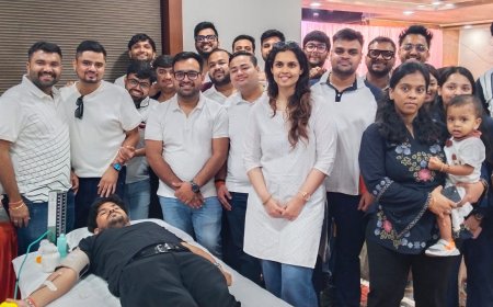 खाटू श्यामजी ग्लोबल सोसाइटी का सेवा संकल्प: 62 यूनिट रक्तदान, 100 से अधिक लोगों का निःशुल्क स्वास्थ्य परीक्षण