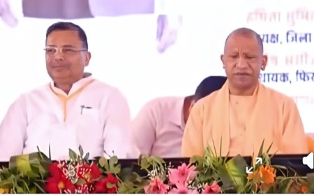 फीरोजाबाद व अलीगढ़ को 1000 करोड़ की सौगात देकर गरजे सीएम योगी, अब यूपी में दंगे नहीं, उत्सव होते हैं, आगरा दौरा टला
