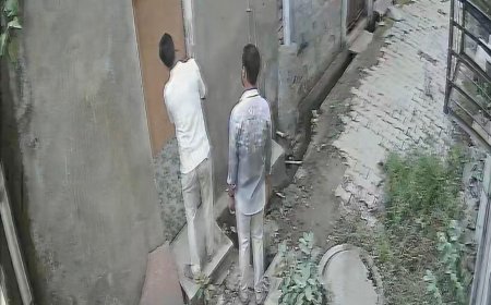 बंद मकान में चोरी, सीसीटीवी में कैद हुई वारदात, दो सट्टेबाज और प्रॉपर्टी डीलर समेत तीन नामजद
