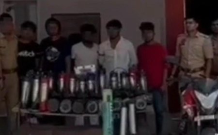 आगरा में सबमर्सिबल फैक्ट्री में लाखों की चोरी का 15 घंटे में खुलासा, 5 शातिर चोर गिरफ्तार