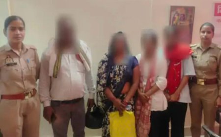 9 दिन बाद नागपुर से सकुशल मिलीं आगरा की दो नाबालिग बेटियां, पुलिस ने दबोचे दो आरोपी