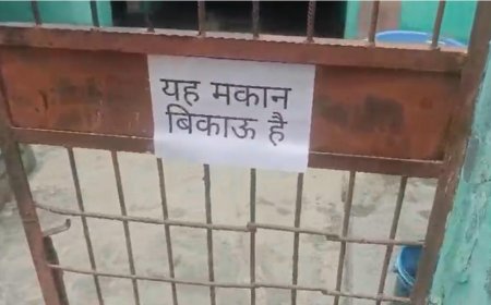 सड़क टूटी, नालियां जाम, अब बोले लोग-ऐसे शहर में नहीं रहना, मकान बिकाऊ है