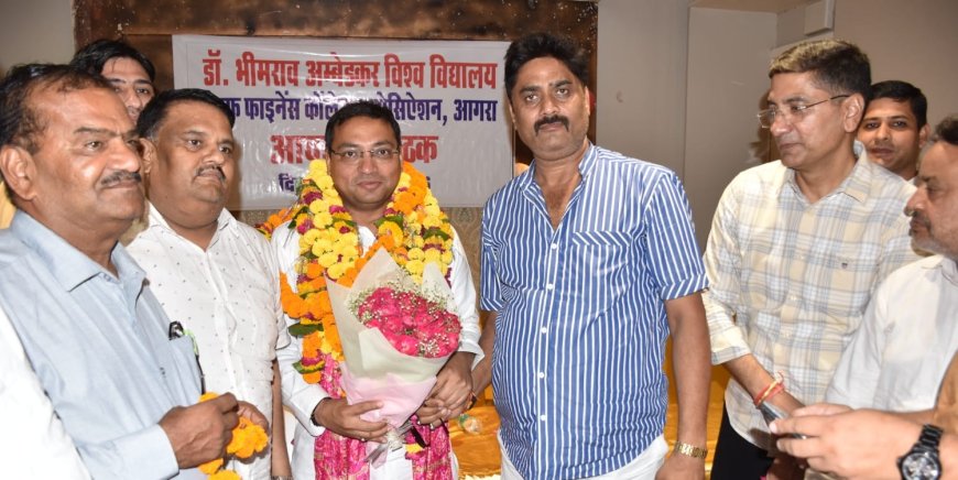 सेल्फ फाइनेंस कॉलेज एसोसिएशन की कमान मुनेन्द्र जादौन के हाथों में, सर्वसम्मति से बने अध्यक्ष; कॉलेज संचालकों ने जताया भरोसा