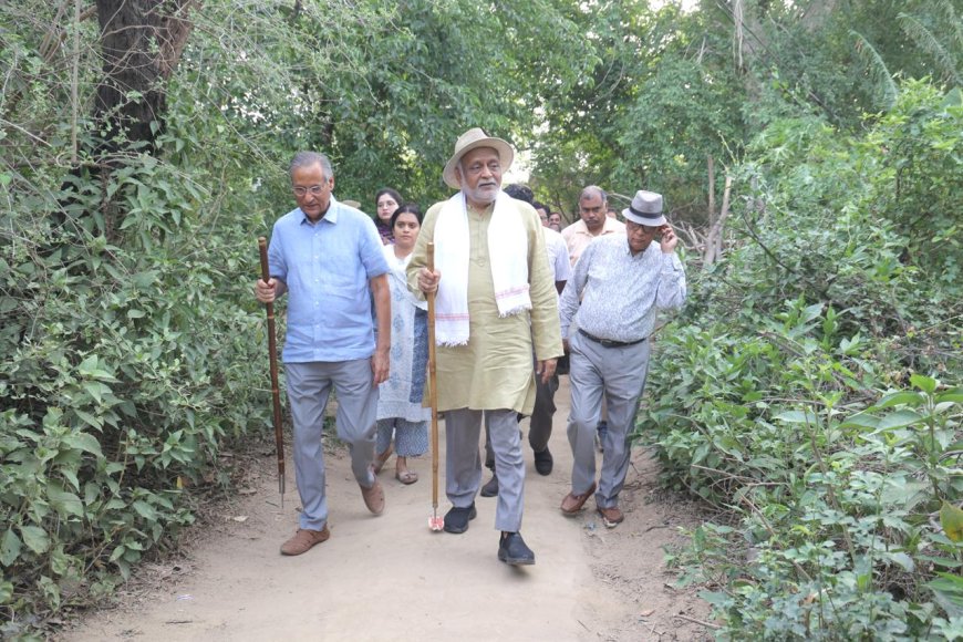 ब्रज में बंशीवट से हटेंगे विलायती बबूल, लगेंगे कृष्णकालीन और पौराणिक वृक्ष, पद्म भूषण दाजी ने किया बंशीवट, भांडीर वन और कुंभ क्षेत्र का निरीक्षण, आध्यात्मिक एवं प्राकृतिक विरासत के संरक्षण का लिया संकल्प