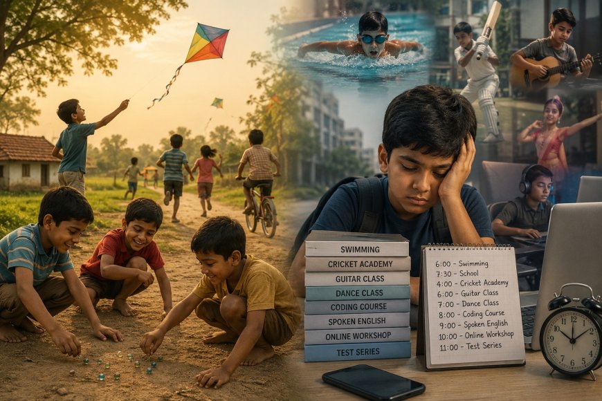 अब छुट्टियां भी बन गईं प्रतियोगिता का मैदान, नानी के घर से स्पोर्ट्स कोचिंग तक के सफर में बचपन की मुस्कान खो गई?