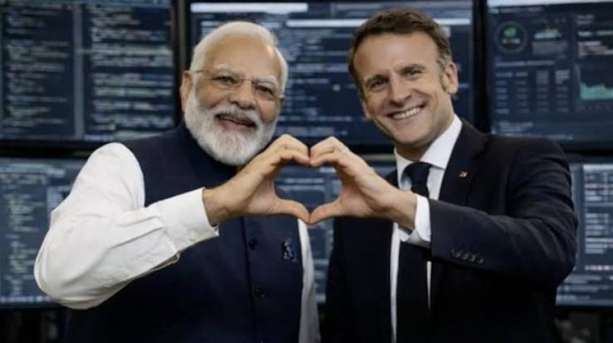 फ्रांसीसी राष्ट्रपति मैक्रों ने  शेयर किया पीएम मोदी का वीडियो, दिखी गजब केमेस्ट्री, बैकग्राउंड में बज रहा था धुरंधर का गाना- आरी-आरी