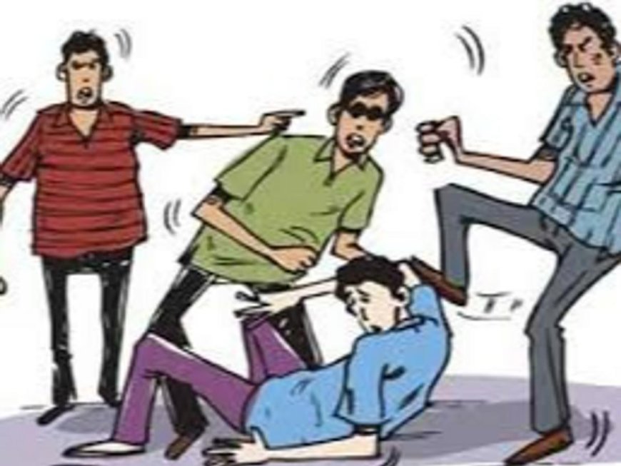 नशे में धुत युवकों का तांडव, विरोध करने पर दुकानदार पर जानलेवा हमला, लोहे की रॉड से फोड़ा सिर