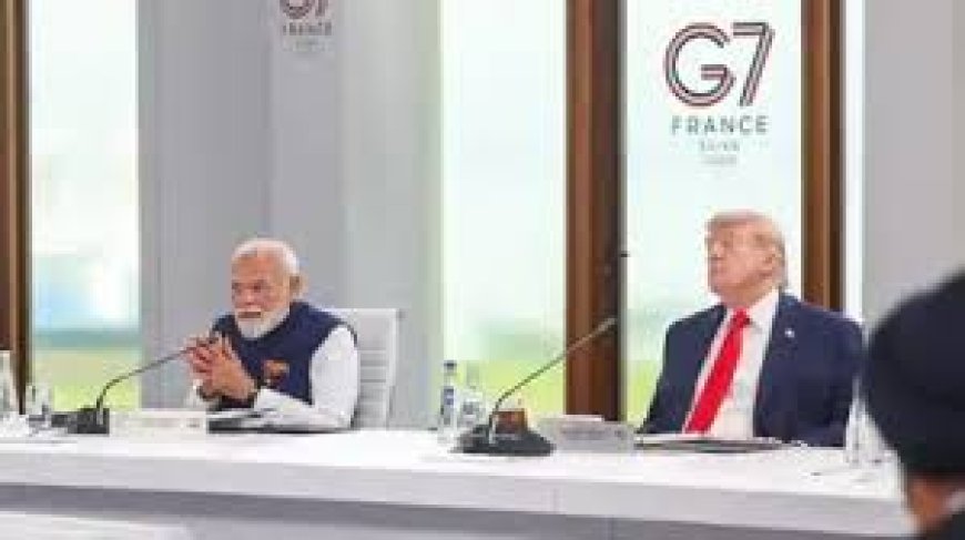 भारतीय नाविकों की मौत पर जी7 समिट में गरजे पीएम मोदी, ट्रंप की मौजूदगी में दुनिया को सुनाया, बोले- नाविकों की सुरक्षा सुनिश्चित हो