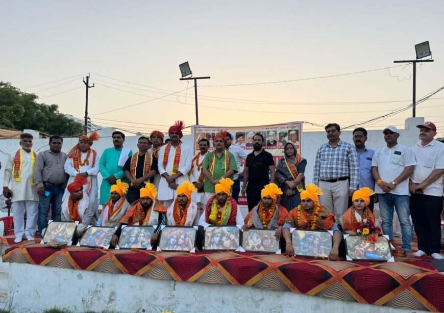 जाट महासभा ने अटूस में समाज की प्रतिभाओं का किया अभिनंदन: सेना, एयरफोर्स, नेवी और रेलवे में चयनित युवाओं ने बढ़ाया क्षेत्र का मान
