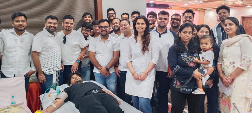 खाटू श्यामजी ग्लोबल सोसाइटी का सेवा संकल्प: 62 यूनिट रक्तदान, 100 से अधिक लोगों का निःशुल्क स्वास्थ्य परीक्षण