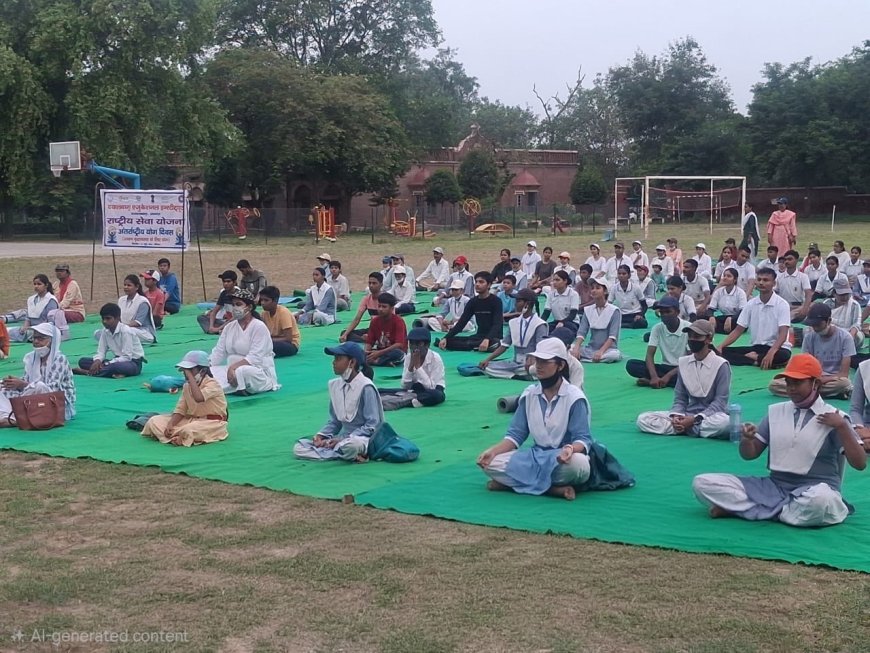 डीईआई में योग, साधना और संस्कार का महाकुंभ, 300 से अधिक साधकों ने किया सामूहिक योगाभ्यास, 82 वर्षीया योग साधिका सहित उत्कृष्ट प्रतिभागियों का हुआ सम्मान