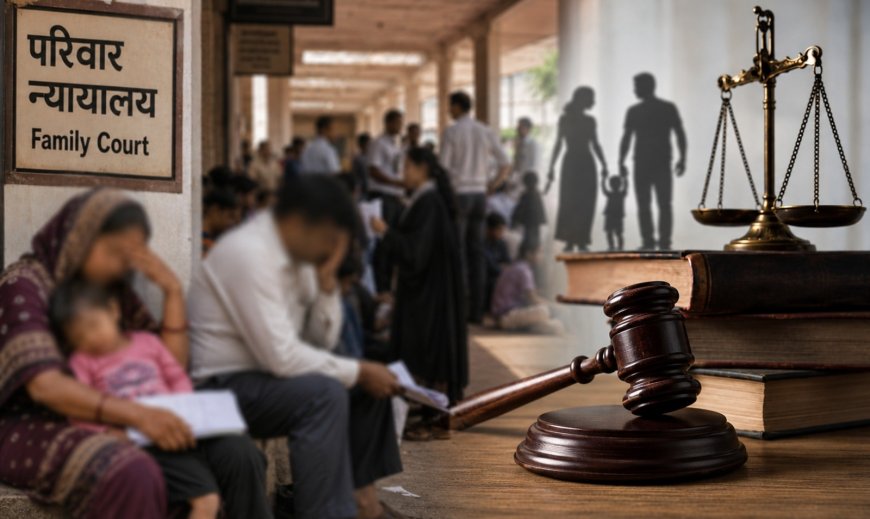 यूपी के परिवार न्यायालयों में न्याय का लंबा इंतजार: चार लाख से अधिक मामले लंबित, आगरा में भी लगातार बढ़ रहा बोझ