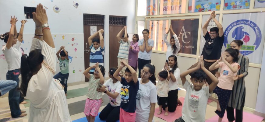ऑटिज्म से जूझते बच्चों की दिनचर्या में योग को शामिल कराएं अभिभावक, नियमित अभ्यास से बढ़ेगी एकाग्रता, आत्मविश्वास और भावनात्मक संतुलन, विभिन्न संस्थाओं ने आयोजित किए योग शिविर