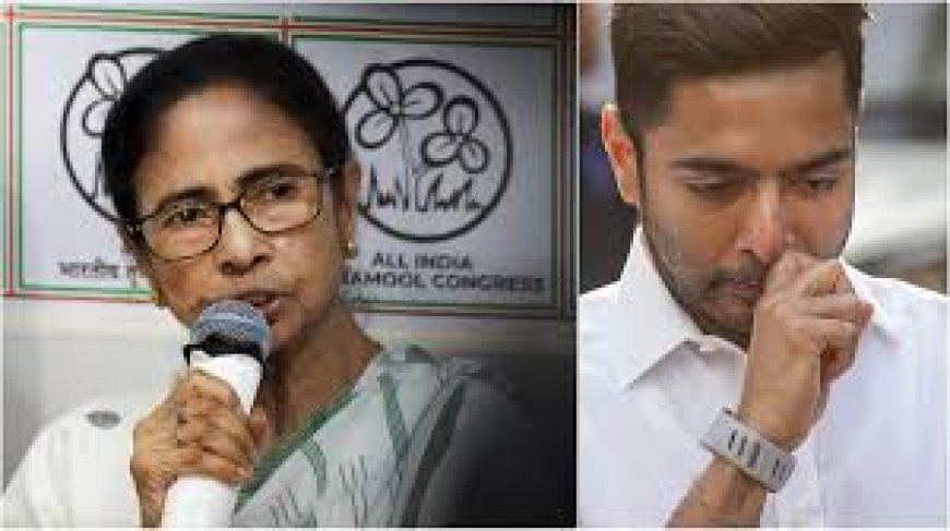 टीएमसी के बागी गुट का फैसला, ममता को चैयरमैन पद से हटाया, अभिषेक बनर्जी सस्पेंड