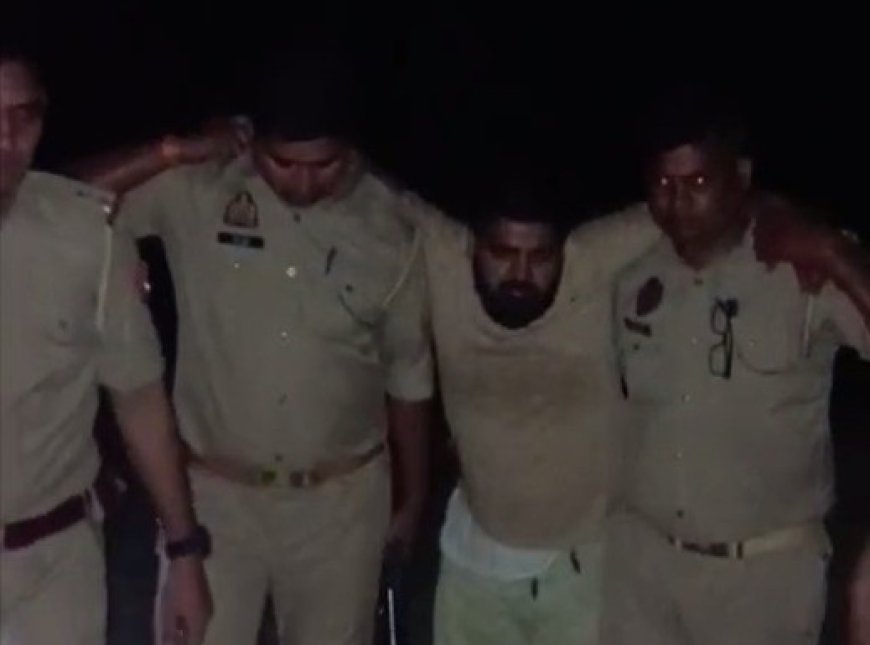 बरेली में 20 हजार के इनामी गौकश से पुलिस की मुठभेड़, पैर में गोली लगने के बाद गिरफ्तार, साथी फरार