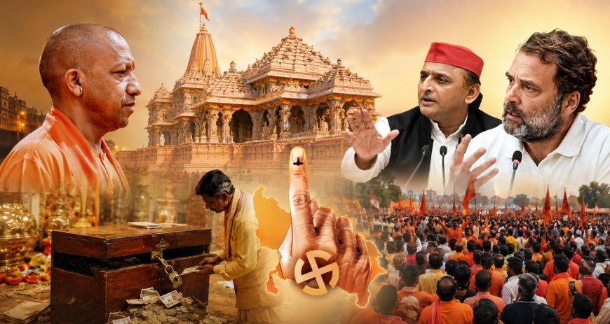 राम मंदिर का चढ़ावा बना चुनावी चक्रव्यूह, यूपी के विधान सभा चुनाव से पहले आस्था के बहाने हिंदुत्व की नई सियासी जंग