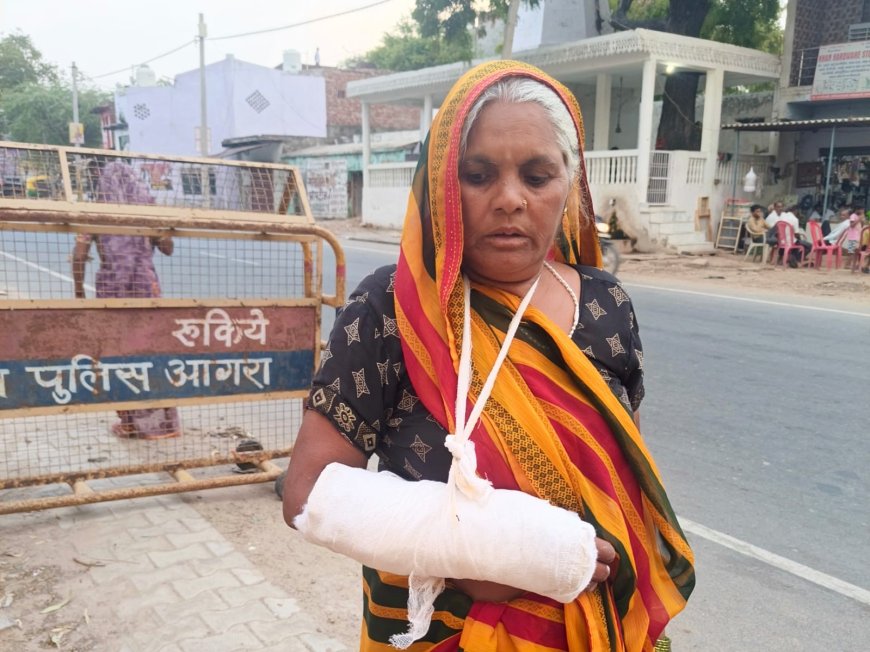 आगरा के डौकी क्षेत्र में छात्र पर दबंगों का हमला, शिकायत करने पहुंचे परिजनों पर कुल्हाड़ी-लाठी से वार, दो घायल
