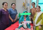 हीमोग्लोबिन 4.5 और प्लेटलेट्स 7 हजार, डॊक्टरों ने बचा ली मां-बच्चे की जान, एसएन मेडिकल कॉलेज की टीम ने किया सफल आपातकालीन ऑपरेशन