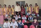 लायंस क्लब कोहिनूर ने स्कूल को फर्नीचर और विद्यार्थियों को स्टेशनरी व फूड पैकेट भेंट किए