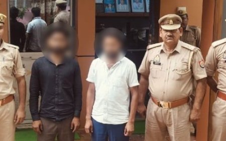 आगरा की बासौनी पुलिस ने नाबालिग लड़की से दुष्कर्म के दो आरोपियों को दबोचा