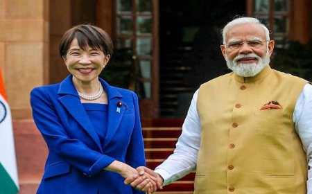 'प्यारी छोटी बहन' कहकर पीएम मोदी ने किया तकाइची का स्वागत, जापानी प्रधानमंत्री बोलीं- भारत-जापान का रिश्ता अब भाई-बहन जैसा अटूट