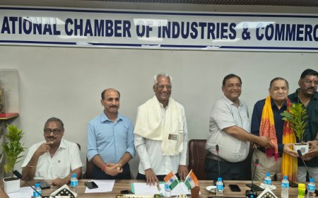 नेशनल चैम्बर की सर्वोच्च कोर कमेटी को मिला नया नेतृत्व, अमर मित्तल बने चेयरमैन, योगेन्द्र सिंघल को दी गई विदाई