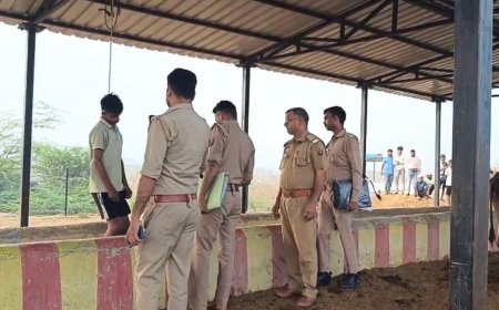 पिनाहट में बंद पड़ी गौशाला में फंदे से लटका मिला 25 वर्षीय युवक का शव,पुलिस जांच में जुटी