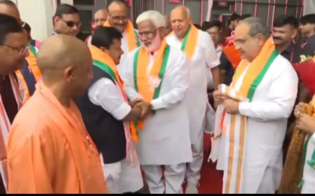 मिशन-2027 की तैयारियों में जुटी भाजपा, दो दिवसीय लखनऊ दौरे पर पहुंचे राष्ट्रीय अध्यक्ष नितिन नवीन का जोशीला स्वागत, संगठन को धार देने पर फोकस