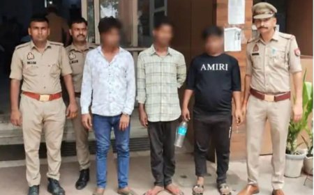 ऑटो में बैठाकर करते थे लूट,चाकू के दम पर छीनते थे नकदी-मोबाइल,गैंग के 3 बदमाश दबोचे