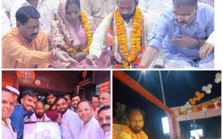 2027 में फिर बनेगी भाजपा सरकार, ब्रज की 65 सीटों पर जीत का लक्ष्य नवनियुक्त क्षेत्रीय अध्यक्ष का दावा