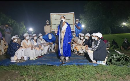 आगरा के दयालबाग में भारत-नॉर्थ अमेरिका के विद्यार्थियों का अंतरमहाद्वीपीय संवाद, ऑर्गेनिक धान के खेतों से दुनिया को स्वास्थ्य का संदेश