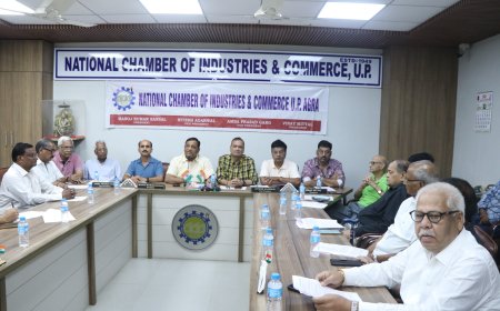 आगरा की बेडई को ओडीओपी में शामिल कराने का प्रस्ताव, टीटीजेड उद्योगों से गैस राहत तक चैम्बर अध्यक्ष ने गिनाई 100 दिन की बड़ी उपलब्धियां