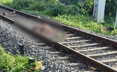 रेलवे ट्रैक पर दर्दनाक हादसा, मालगाड़ी की चपेट में आए डॉक्टर की मौके पर मौत