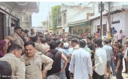 रुपयों के विवाद में बुजुर्ग की मौत, पड़ोसी पर हत्या का आरोप, राधा नगर में मचा हड़कंप