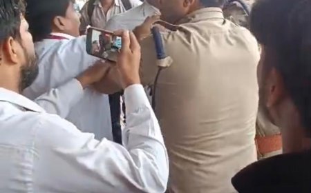 आगरा कैंट स्टेशन विवाद में 4 आरपीएफ कर्मी निलंबित, तीन सदस्यीय जांच समिति गठित