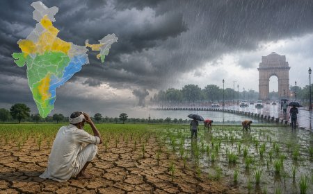 मानसून की रफ्तार धीमी: कई राज्यों में बारिश का लंबा ब्रेक, मौसम विभाग को अगले सिस्टम का इंतजार, अल नीनो ने बढ़ाई चिंता