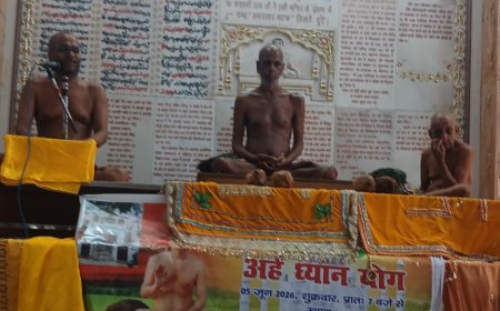 तीर्थों की रक्षा के लिए समाज को एकजुट होने का आह्वान, ताजगंज में आचार्य सौभाग्यसागर और आचार्य सुरत्नसागर का भव्य मंगल प्रवेश