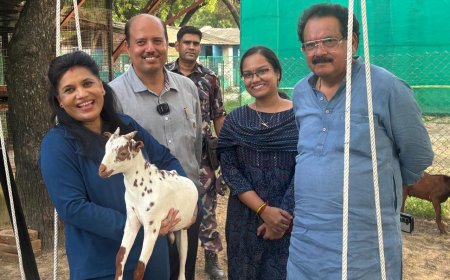 बकरी गरीब की कामधेनु, यही बनेगी किसानों की आर्थिक ताकत: केंद्रीय मंत्री प्रो. बघेल ने दिया आत्मनिर्भरता का मंत्र, 14 राज्यों के 108 प्रशिक्षणार्थियों ने शुरू की ट्रेनिंग