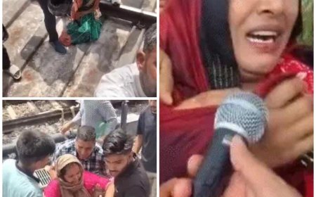 आगरा कैंट विवाद- डिप्टी एसएस की पत्नी ने दी आत्महत्या की चेतावनी, बहन ट्रेन रोकने पटरी पर उतरी