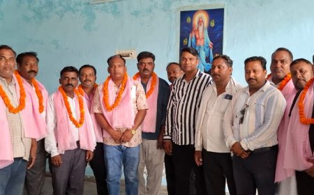 आगरा के राष्ट्रीय सफाई कामगार संगठन का सेनेटरी सुपरवाइजर संघ में विलय, पदाधिकारी घोषित