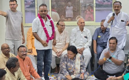 बल्केश्वर मेला समिति के सर्वसम्मति से अध्यक्ष चुने गये पूर्व पार्षद विमल गुप्ता, भव्य आयोजन का संकल्प