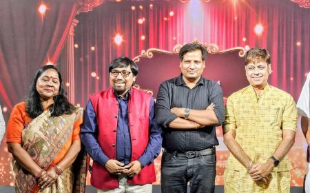 दूरदर्शन के मंच पर गूंजी आगरा की आवाज, 'वंस मोर सीजन-4' में चेतना शर्मा और कुमार ललित ने बिखेरा काव्य का जादू