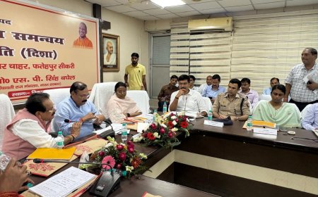 अंतरराष्ट्रीय स्टेडियम से किसान भवन तक, बदलेगा आगरा का नक्शा, दिशा बैठक में विकास के बड़े विजन पर मंथन