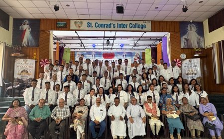 25 साल बाद जब फिर गूंजी स्कूल की घंटी: सेंट कॉनरेड्स के 2001 बैच ने दोस्ती, यादों और गुरुजनों के सम्मान के साथ मनाया सिल्वर जुबली रीयूनियन