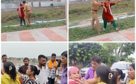 आमंत्रण यात्रा में रिश्तों का विस्फोट, पत्नी ने पति को दूसरी महिला संग पकड़ा, जमकर हुआ बवाल
